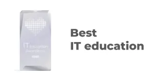 Зображення нагороди Best IT education